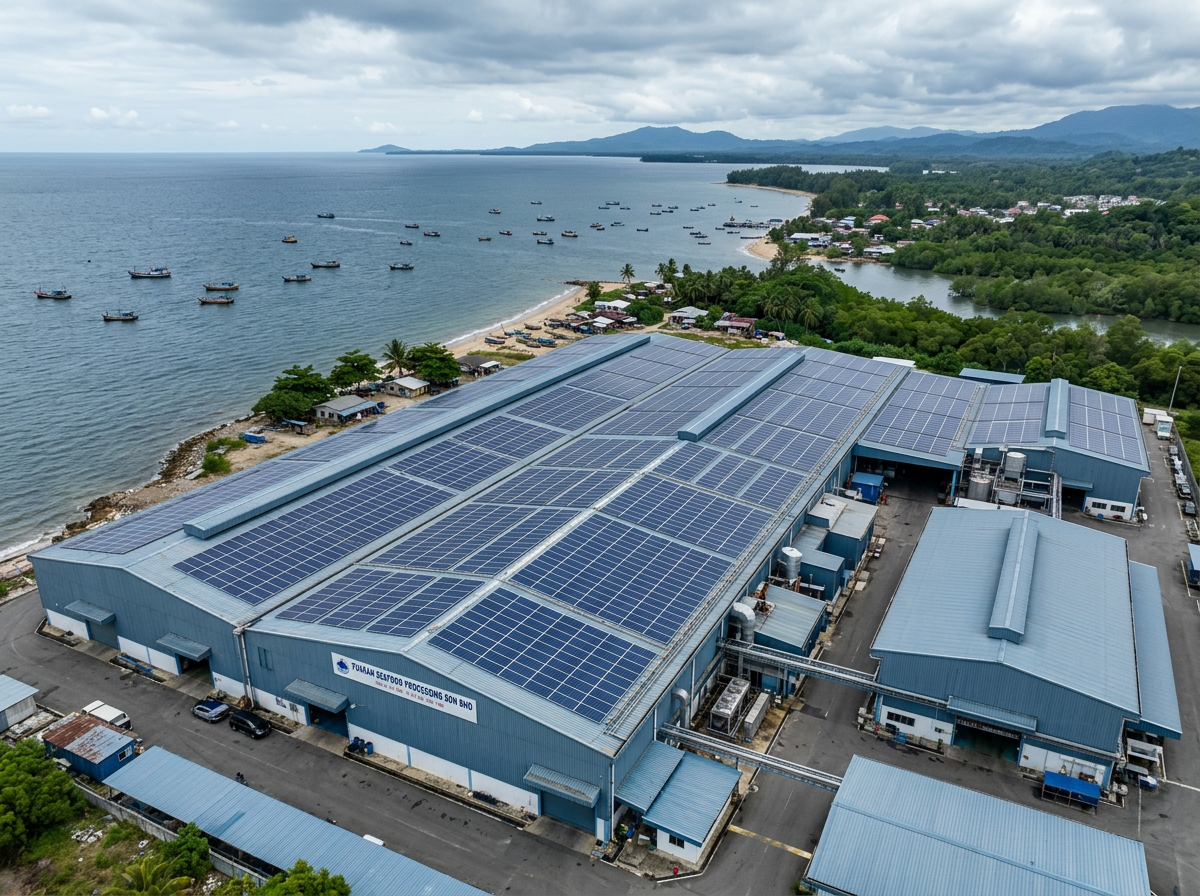 1.55 MWp QL Marine, Tuaran